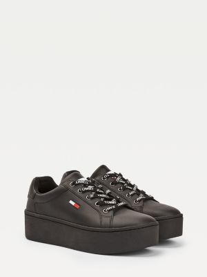 Iconic Flatform Lace Up Trainers 