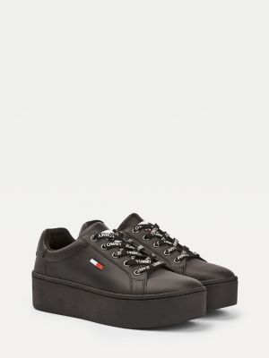 tommy jeans platform trainers