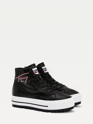 platform trainers tommy hilfiger