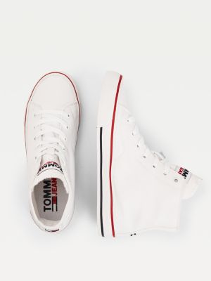 tommy hilfiger high top trainers