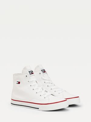 tommy hilfiger high top trainers