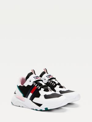 tommy hilfiger colour block trainers