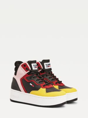 tommy hilfiger high top trainers
