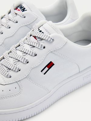 Reflective Low-Top Trainers | WHITE | Tommy Hilfiger
