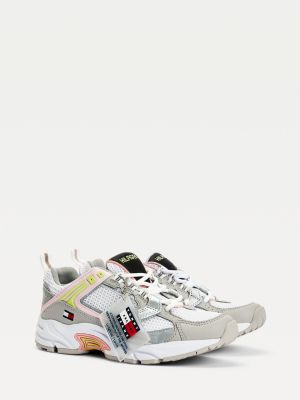 tommy hilfiger chunky knit trainers