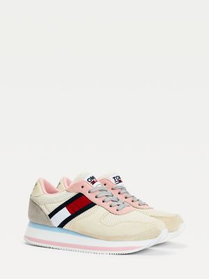 tommy flatform trainers