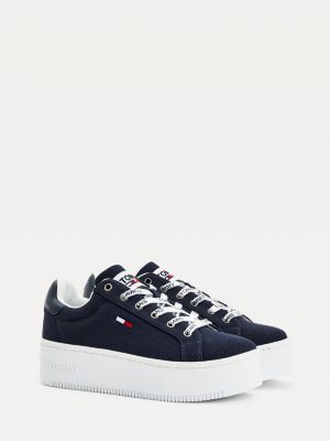 tommy hilfiger flatform trainers