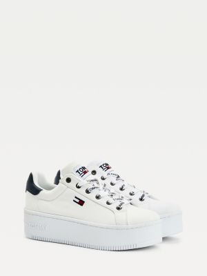 tommy hilfiger platform trainers womens