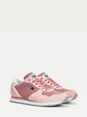 pink mesh adidas trainers