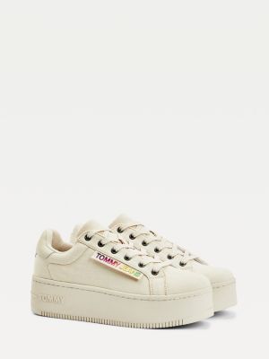 basket compensée femme tommy hilfiger