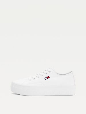 tommy jeans white trainers