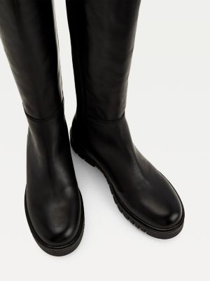 tommy hilfiger high boots