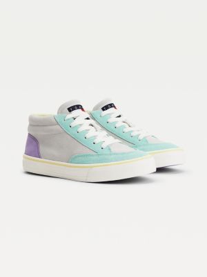 suede tommy hilfiger trainers womens