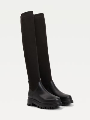 tommy hilfiger over the knee boots