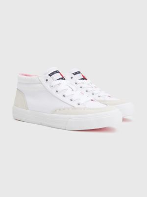 fancy white trainers