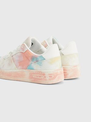 tommy jeans fashion cupsole womens white trainers
