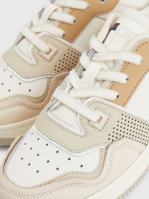 tommy jeans fashion cupsole womens white trainers