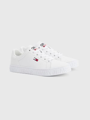 tommy jeans trainers white