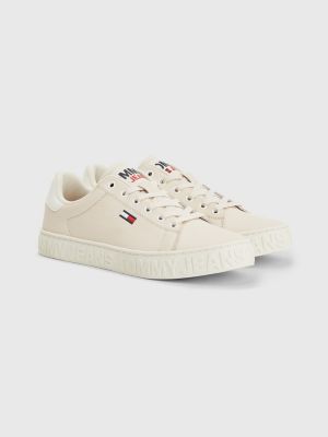 tommy hilfiger chunky sneakers white
