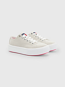 Tommy Hilfiger Leather Fw0fw05934 in Pink Womens Trainers Tommy Hilfiger Trainers Save 20% 