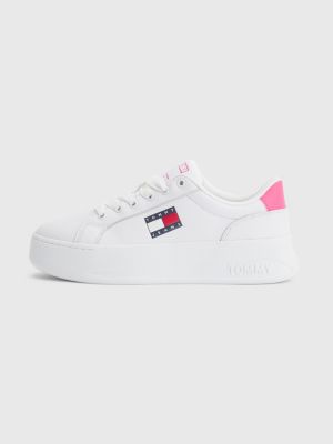 cupsole flatform trainers