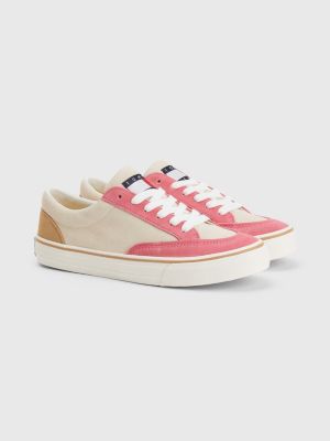 suede tommy hilfiger trainers womens