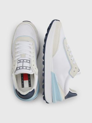 volwassen Gedeeltelijk vonk Tech-Runner-Sneaker | WEIß | Tommy Hilfiger