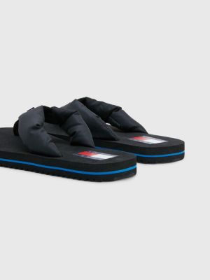 Padded Toe Post Beach Sandals | BLACK | Hilfiger