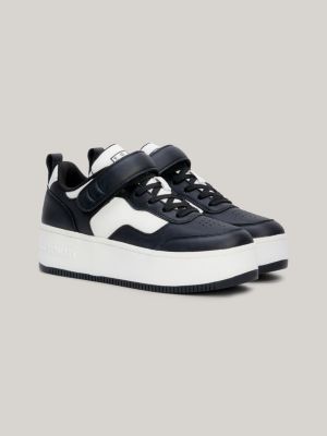 Platformsneaker met klittenband Wit Tommy Hilfiger