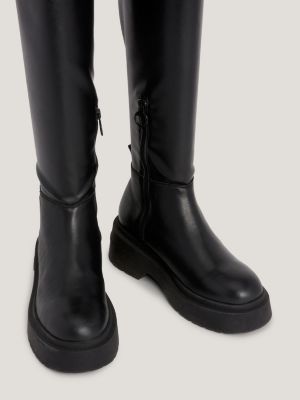 Tommy hilfiger over knee on sale boots