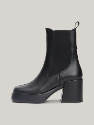 Chunky block heel deals chelsea boots