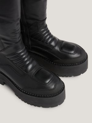 Tommy hilfiger uptown biker on sale boot