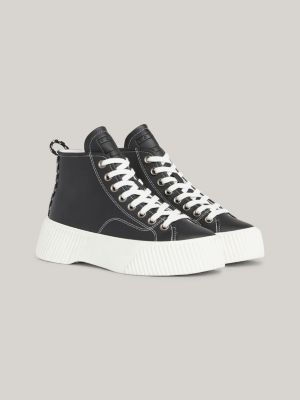 Trendy cheap black trainers