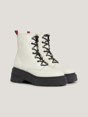 Women's Lace-Up Boots - Lace-Up Heel Boots | Tommy Hilfiger® SI