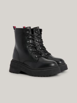 Tommy hilfiger lace shop up ankle boots