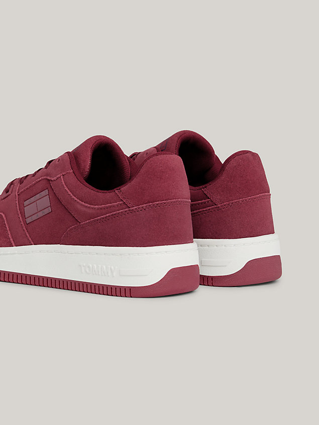 sneakers rétro exclusive stile basket red da donna tommy jeans