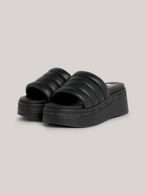 Tommy jeans technical 2024 black platform sandals