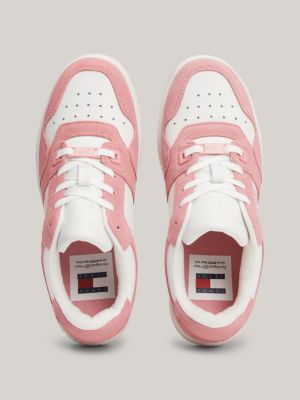 Contrast colour panel hot sale bubble sole trainers