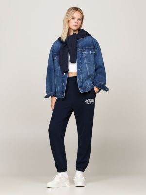 pink retro leather basketball trainers for women tommy jeans