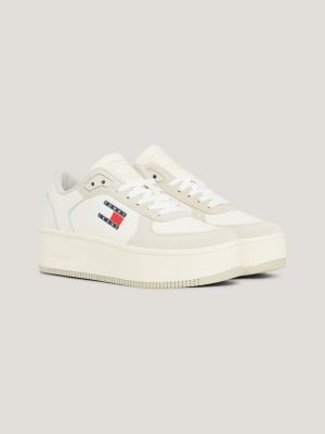 Cupsole Flatform Trainers | WHITE | Tommy Hilfiger