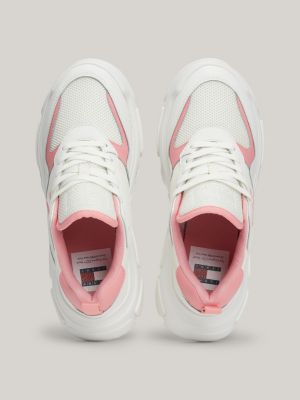 Nike pink hot sale sole trainers