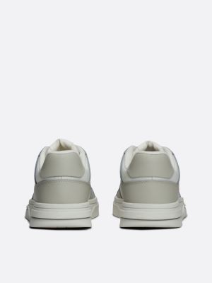 sneakers the brooklyn con sezioni a contrasto bianco da donne tommy jeans