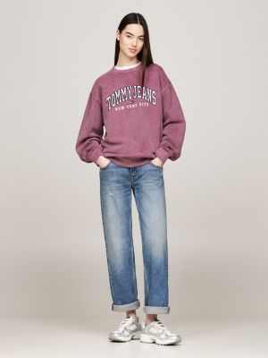 grey metallic runner trainers for women tommy jeans