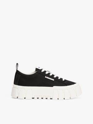 multi rutschhemmender plateau-sneaker für damen - tommy jeans