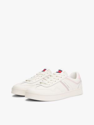 white the greenwich colour-pop trainers for women tommy jeans