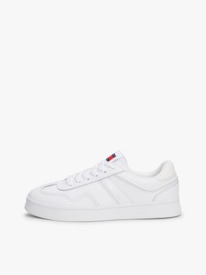 white the greenwich colour-pop trainers for women tommy jeans