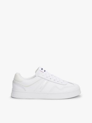 white the greenwich sneaker mit color-pop für damen - tommy jeans