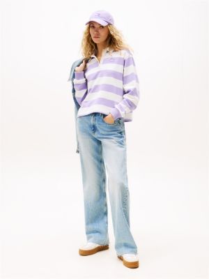 white the greenwich platform trainers with leather for women tommy jeans