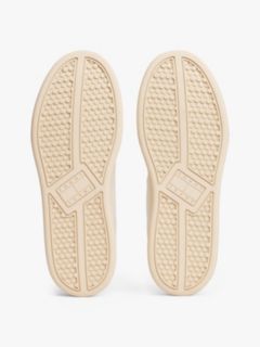 Archive Court Leopard Print Heel Trainers — White 5