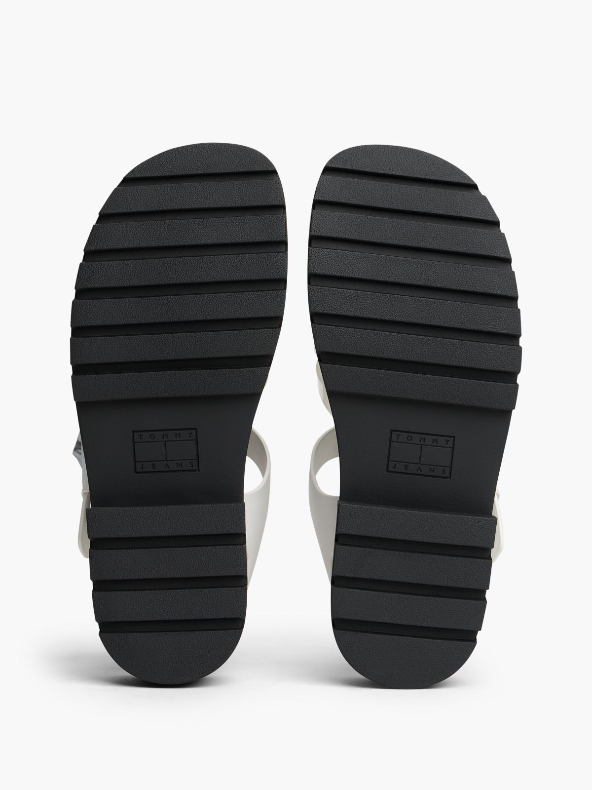 Jelly Chunky Cleat Fisherman Sandals — White